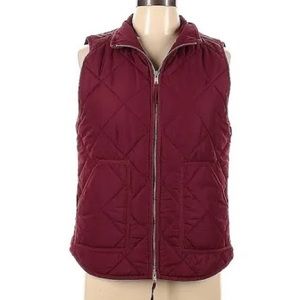 JCREW quilted vest